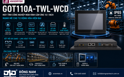 GOT110A-TWL-WCD Máy Tính Công Nghiệp Màn Hình Cảm Ứng 10.1 Inch Mạnh Mẽ Cho Tự Động Hóa Hiện Đại