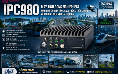 IPC980 – Máy Tính Công Nghiệp IP67 Mạnh Mẽ Cho Hạ Tầng Giao Thông Thông Minh Và Phương Tiện Vận Tải Hiện Đại